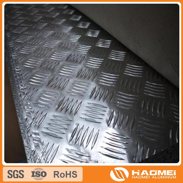 aluminium chequered plate thickness